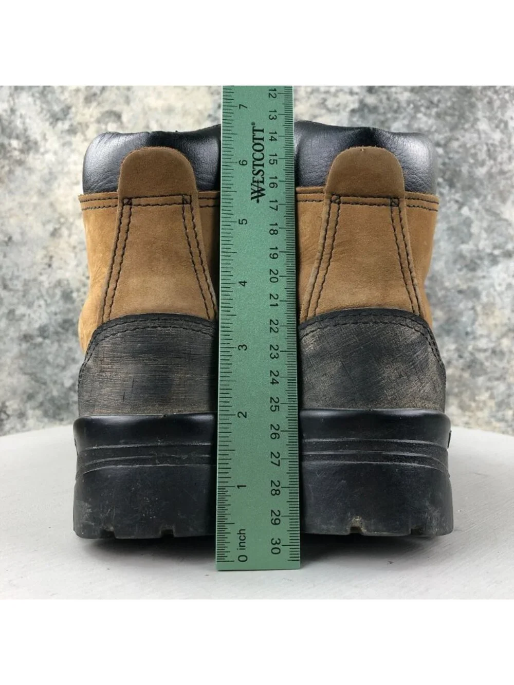 Danner Men's Size 7 Combat Hiker Brown Leather Military Lace-Up Boots Portland